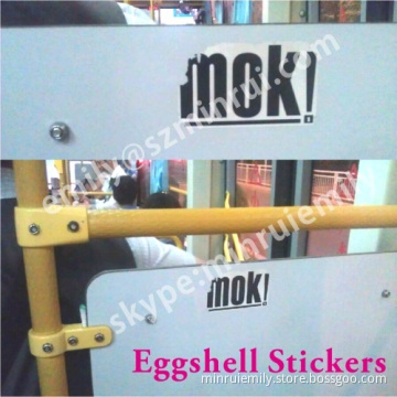 Custom Eggshell Stickers,custom Blank Egg Shell Stickers Or Custom Printing Of The Eggshell Labels For Advertisement 